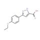 5-(4-ethoxyphenyl)-1H-pyrazole-3-carboxylic acid - chemical structure image