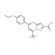 5-(4-Ethoxyphenyl)-7-(trifluoromethyl)pyrazolo-[1,5-a]pyrimidine-2-carboxylic acid - chemical structure image