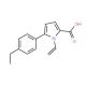 5-(4-Ethyl-phenyl)-1-vinyl-1H-pyrrole-2-carboxylic acid - chemical structure image