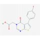 [5-(4-fluorophenyl)-4-oxothieno[2,3-d]pyrimidin-3(4H)-yl]acetic acid - chemical structure image