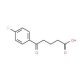 5-(4-fluorophenyl)-5-oxopentanoic acid (CAS 149437-76-3) - chemical structure image