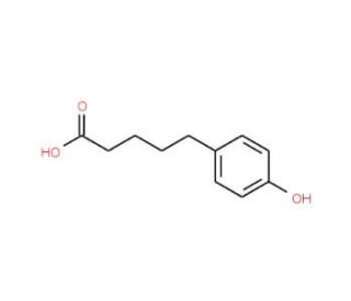 5-(4-Hydroxyphenyl)pentanoic acid (CAS 4654-08-4) - chemical structure image