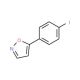 5-(4-Iodophenyl)isoxazole (CAS 160377-48-0) - chemical structure image