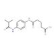 5-[4-(Isobutyrylamino)anilino]-5-oxopentanoic acid - chemical structure image