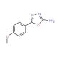 5-(4-methoxyphenyl)-1,3,4-oxadiazol-2-amine (CAS 5711-61-5) - chemical structure image