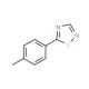 5-(4-Methylphenyl)-1,2,4-thiadiazole (CAS 175205-59-1) - chemical structure image