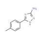 5-(4-methylphenyl)-4H-1,2,4-triazol-3-amine (CAS 51884-11-8) - chemical structure image