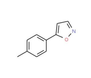 5-(4-Methylphenyl)isoxazole - chemical structure image