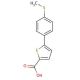 5-[4-(Methylthio)phenyl]thiophene-2-carboxylic acid (CAS 870703-97-2) - chemical structure image