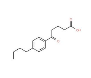 5-(4-n-Butylphenyl)-5-oxovaleric acid - chemical structure image