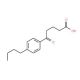 5-(4-n-Butylphenyl)-5-oxovaleric acid - chemical structure image