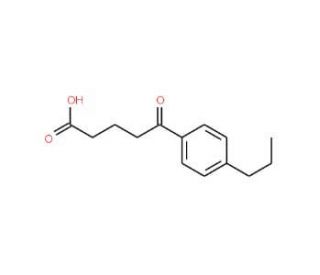 5-(4-n-Propylphenyl)-5-oxovaleric acid (CAS 34670-05-8) - chemical structure image
