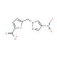5-(4-Nitro-pyrazol-1-ylmethyl)-furan-2-carboxylic acid (CAS 436086-87-2) - chemical structure image
