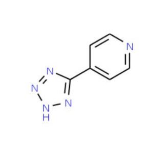 5-(4-Pyridyl)-1H-tetrazole (CAS 14389-12-9) - chemical structure image