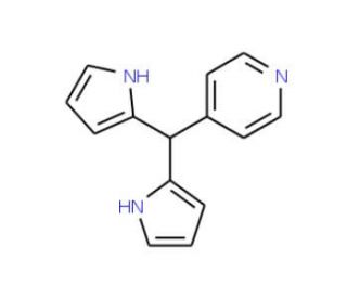 5-(4-Pyridyl)dipyrromethane (CAS 52073-75-3) - chemical structure image