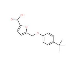 5-(4-tert-Butyl-phenoxymethyl)-furan-2-carboxylic acid - chemical structure image