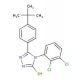5-(4-tert-Butyl-phenyl)-4-(2,3-dichloro-phenyl)-4H-[1,2,4]triazole-3-thiol - chemical structure image