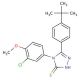 5-(4-tert-Butyl-phenyl)-4-(3-chloro-4-methoxy-phenyl)-4H-[1,2,4]triazole-3-thiol - chemical structure image