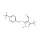 5-(4-tert-Butylbenzylthio)-1-methyl-3-(trifluoromethyl)-1H-pyrazole-4-carboxaldehyde - chemical structure image