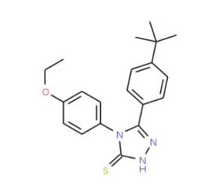 5-(4-tert-butylphenyl)-4-(4-ethoxyphenyl)-4H-1,2,4-triazole-3-thiol - chemical structure image