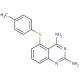 5-(4-Tolylthio)-2,4-diaminoquinazoline (CAS 168910-32-5) - chemical structure image