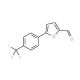 5-(4-Trifluoromethyl-phenyl)-furan-2-carbaldehyde - chemical structure image