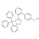 5-[4′-Hydroxymethyl-(1,1′-biphenyl)-2-yl]-1-triphenylmethyltetrazole (CAS 154709-18-9) - chemical structure image