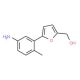 [5-(5-Amino-2-methyl-phenyl)-furan-2-yl]-methanol - chemical structure image