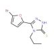 5-(5-Bromo-2-furyl)-4-propyl-4H-1,2,4-triazole-3-thiol - chemical structure image