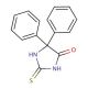 5,5-Diphenyl-2-thiohydantoin (CAS 21083-47-6) - chemical structure image