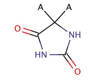 5,5-(Diphenyl-d10) Hydantoin (CAS 65854-97-9) - chemical structure image