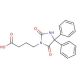 5,5-Diphenylhydantoin-3-butyric Acid (CAS 56976-66-0) - chemical structure image