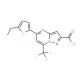 5-(5-ethyl-2-thienyl)-7-(trifluoromethyl)pyrazolo[1,5-a]pyrimidine-2-carbonyl chloride - chemical structure image