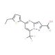 5-(5-Ethylthien-2-yl)-7-(trifluoromethyl)-pyrazolo[1,5-a]pyrimidine-2-carboxylic acid - chemical structure image