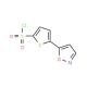 5-(5-Isoxazyl)thiophene-2-sulfonyl chloride (CAS 551930-53-1) - chemical structure image