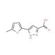 5-(5-Methyl-furan-2-yl)-2H-pyrazole-3-carboxylic acid (CAS 909092-64-4) - chemical structure image