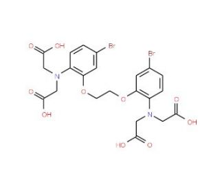 5,5&prime;-Dibromo-BAPTA (CAS 111248-72-7) - chemical structure image