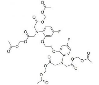 5,5&prime;-Difluoro BAPTA (AM) (CAS 156027-00-8) - chemical structure image