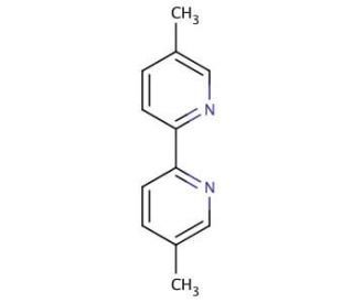 5,5&prime;-Dimethyl-2,2&prime;-dipyridyl (CAS 1762-34-1) - chemical structure image