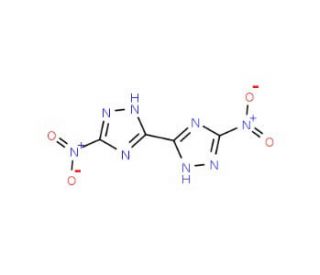 5,5&prime;-Dinitro-2H,2&prime;H-3,3&prime;-bi-1,2,4-triazole - chemical structure image
