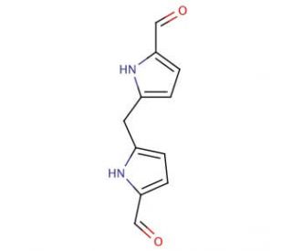 5,5&prime;-Methylenebis(1H-pyrrole-2-carboxaldehyde) - chemical structure image