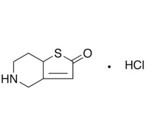 5,6,7,7a-Tetrahydro-thieno[3,2-c]pyridinone Hydrochloride (CAS 115473-15-9) - chemical structure image
