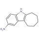 5,6,7,8,9,10-hexahydrocyclohepta[b]indol-2-amine (CAS 126087-49-8) - chemical structure image