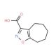 5,6,7,8-Tetrahydro-4H-cyclohepta[d]isoxazole-3-carboxylic acid (CAS 33230-32-9) - chemical structure image