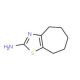 5,6,7,8-Tetrahydro-4H-cycloheptathiazol-2-ylamine (CAS 14292-44-5) - chemical structure image
