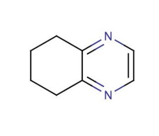 5,6,7,8-Tetrahydroquinoxaline (CAS 34413-35-9) - chemical structure image