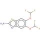 5,6-Bis(difluoromethoxy)benzothiazol-2-ylamine - chemical structure image