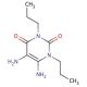 5,6-Diamino-1,3-dipropyluracil (CAS 81250-34-2) - chemical structure image
