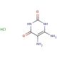 5,6-Diamino-2,4-dihydroxypyrimidine, Hydrochloride Salt (CAS 3240-72-0) - chemical structure image