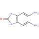 5,6-Diamino-2-hydroxybenzimidazole, Dihydrochloride (CAS 42815-81-6) - chemical structure image